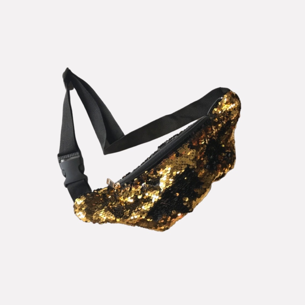 NFL New Orleans Saints Reversible Sequin Fanny Pac